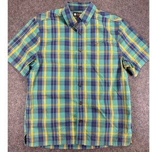 Alaskan‎ Hardgear Duluth Trading Co. Plaid Button Down Short Sleeve Shirt